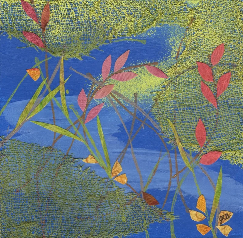 Mixed-media painting by Julia R. Berkley