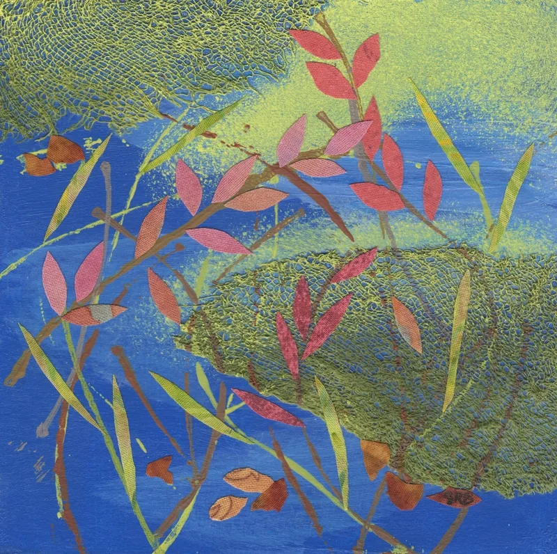 Mixed-media painting by Julia R. Berkley
