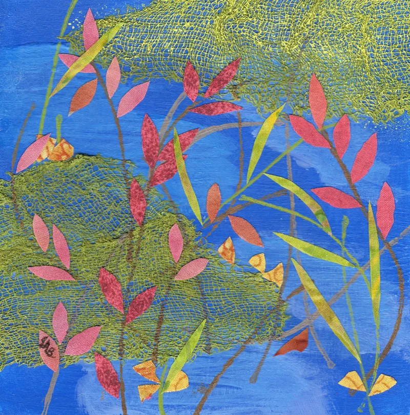 Mixed-media painting by Julia R. Berkley