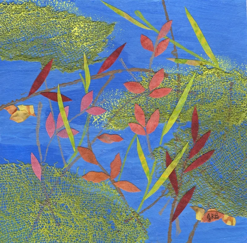 Mixed-media painting by Julia R. Berkley