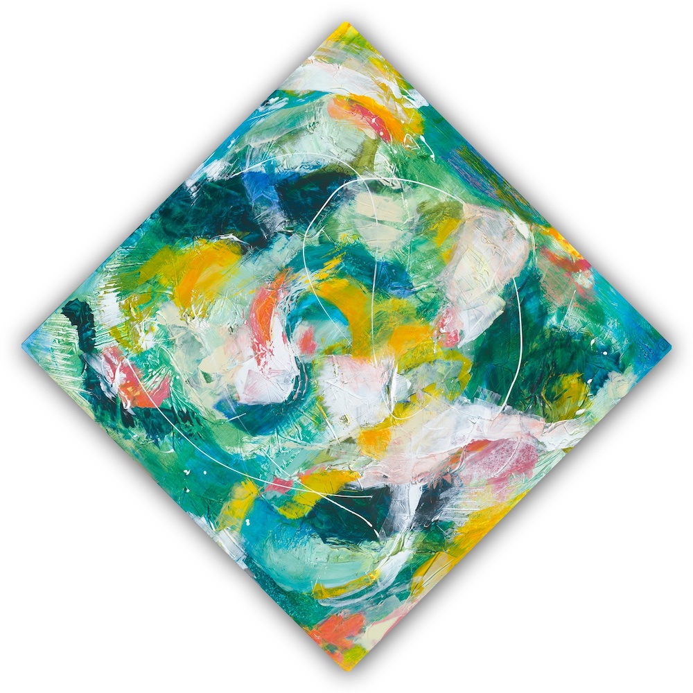 Berkley On the Way to Becoming Abstract Acrylic Painting