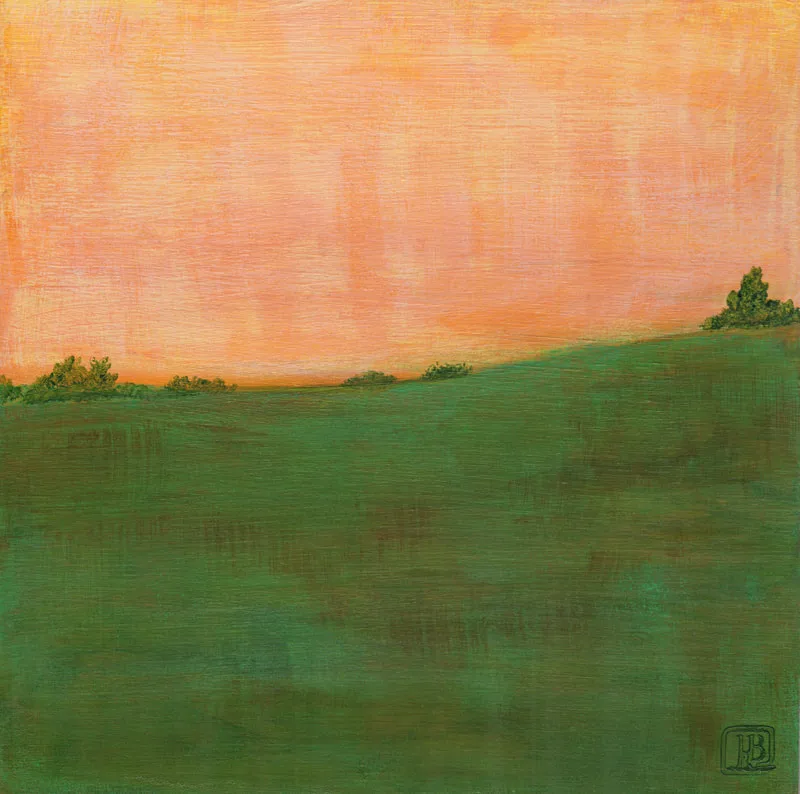 Berkley acrylic landscape painting